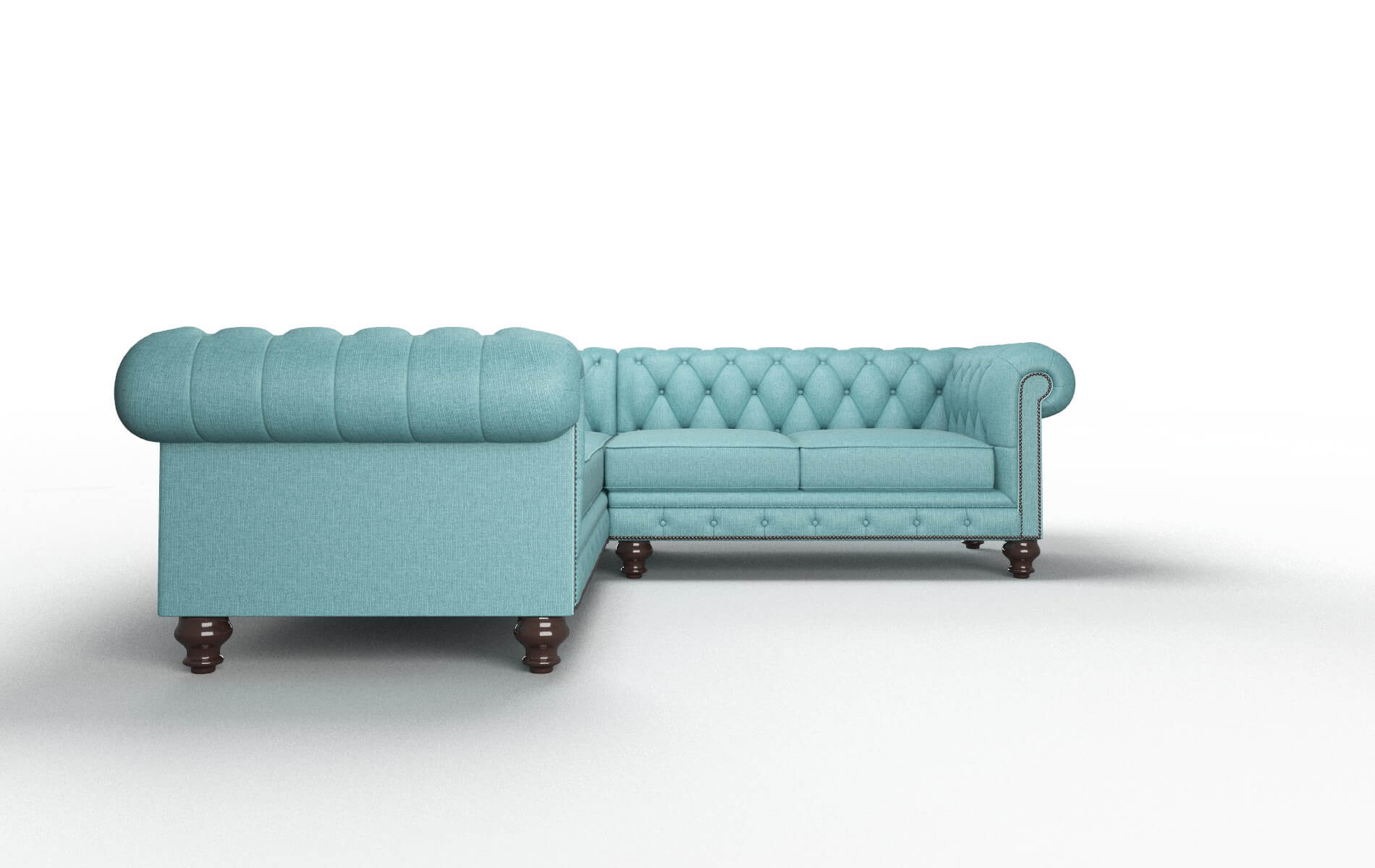 Baltimore Sectional - Parker Turquoise