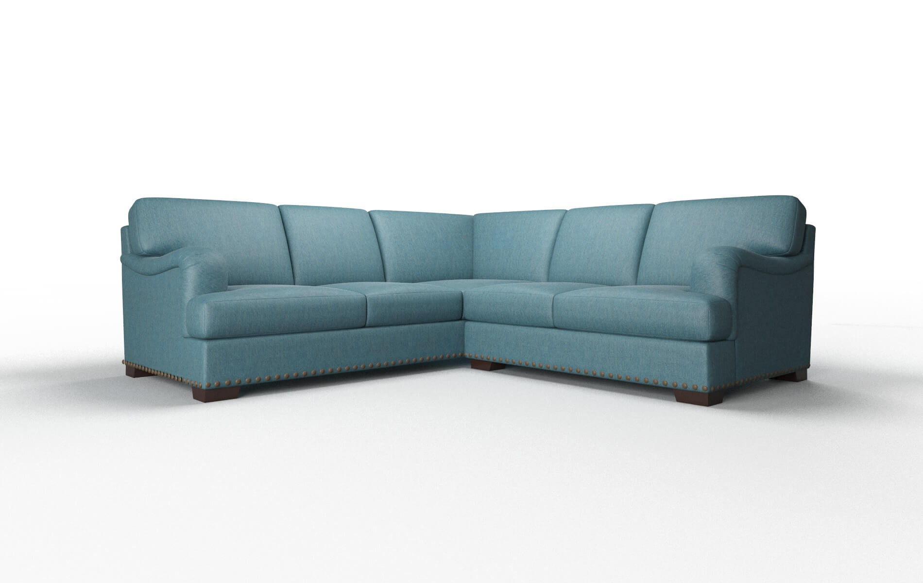 Bristol Sectional - Cosmo Teal