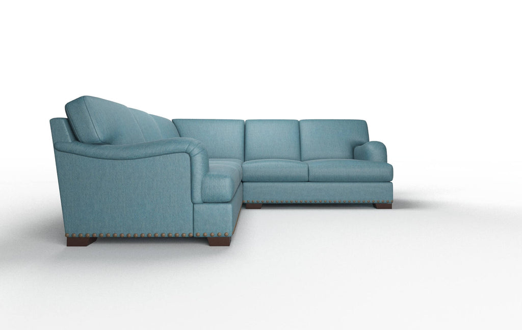 Bristol Sectional - Cosmo Teal