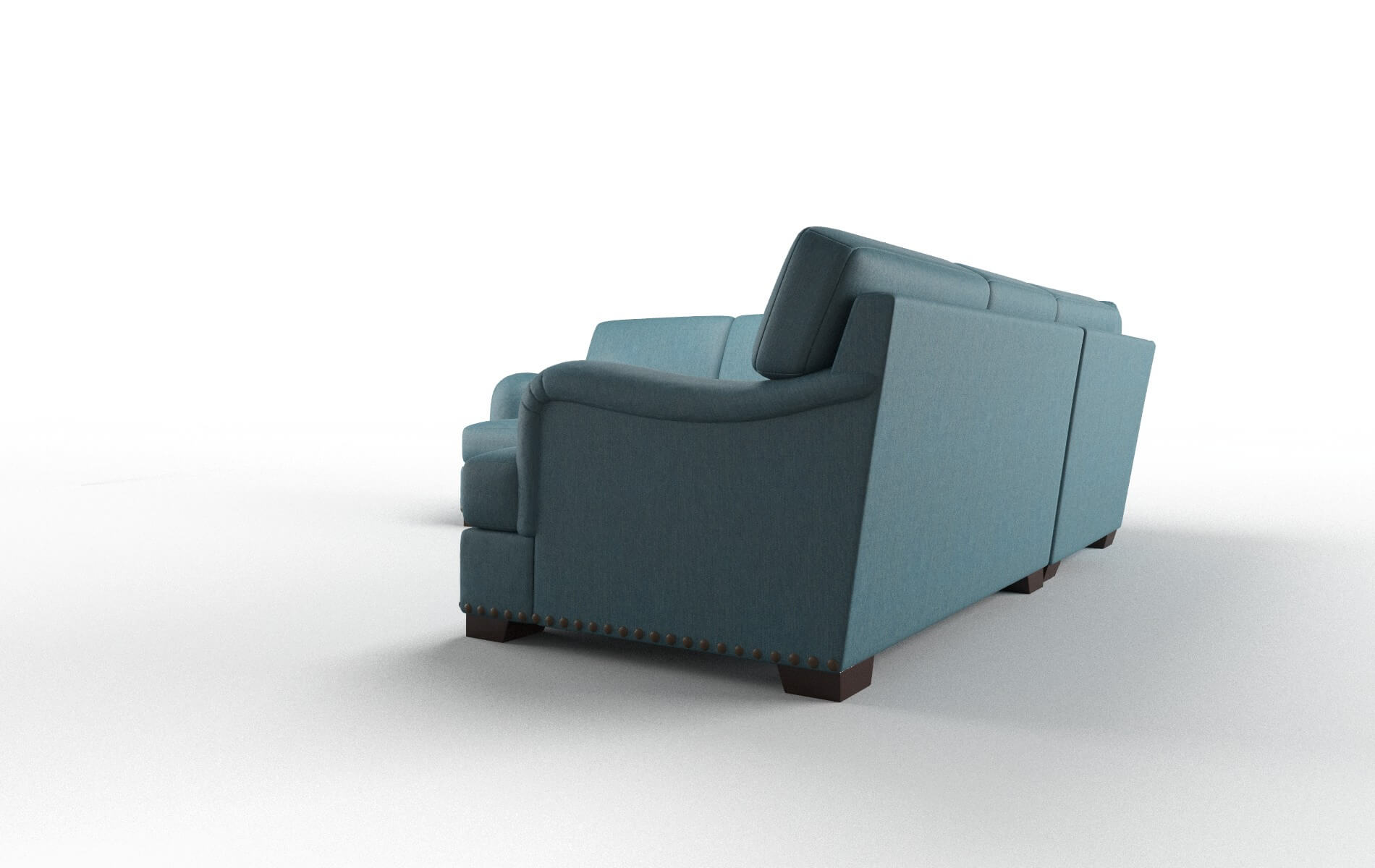 Bristol Sectional - Cosmo Teal
