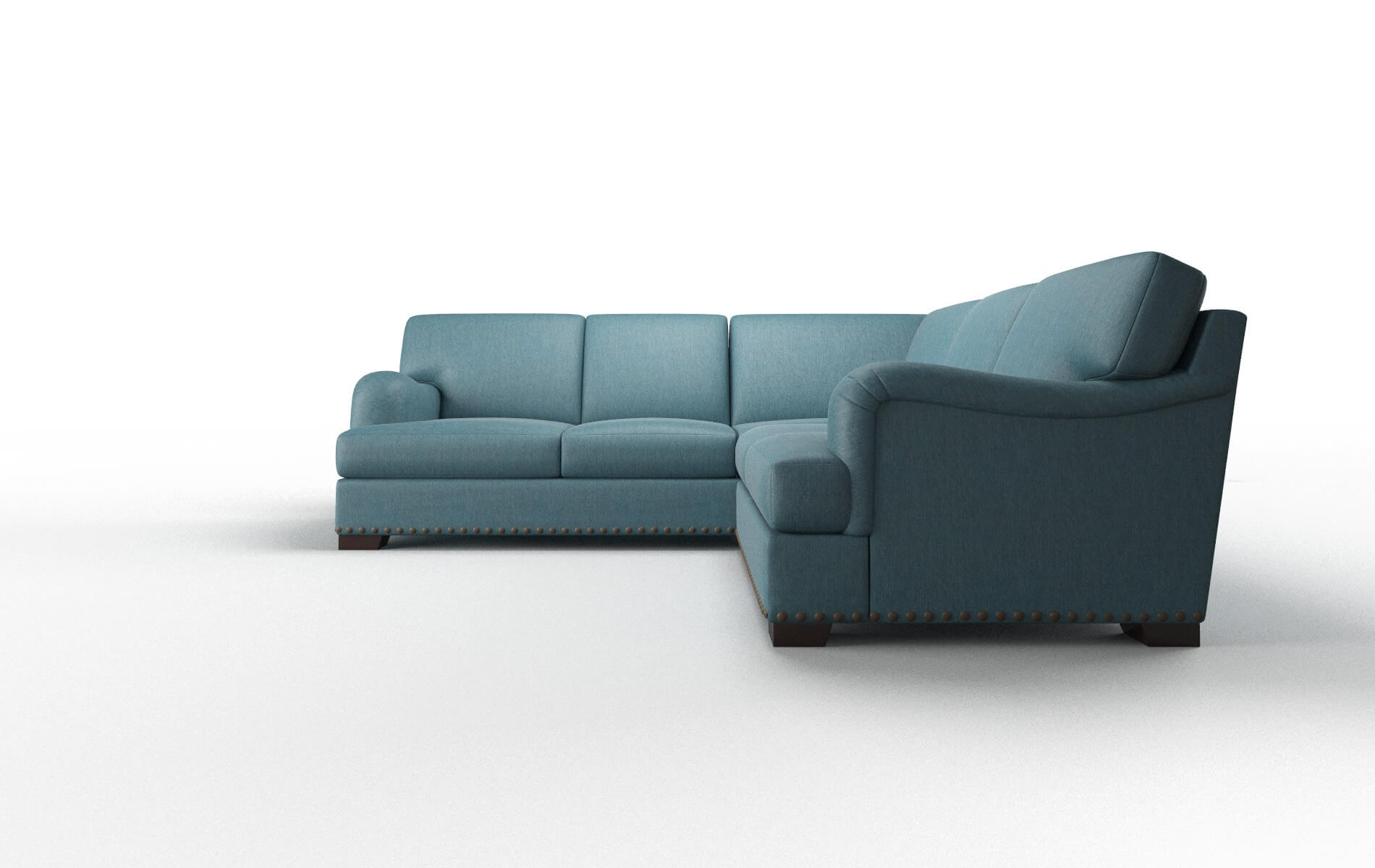 Bristol Sectional - Cosmo Teal