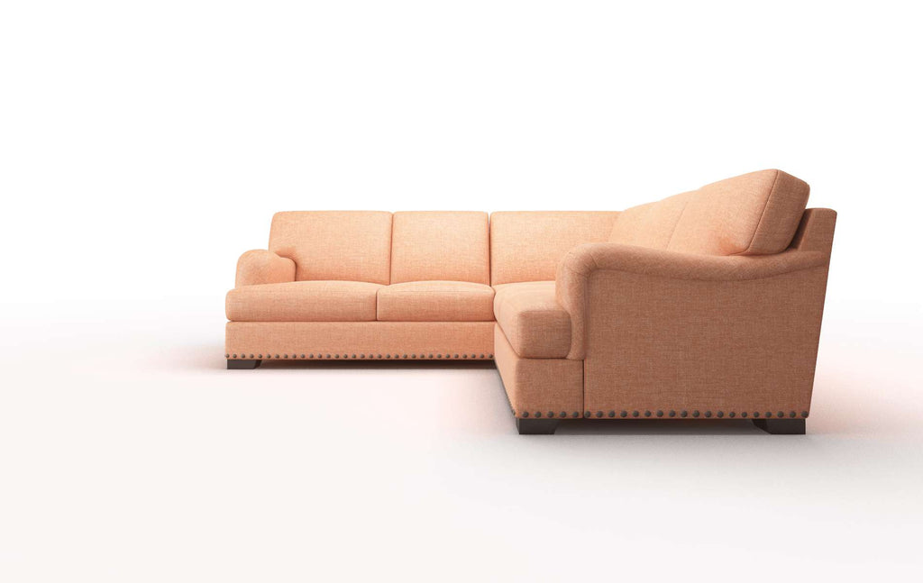 Bristol Sectional - Hepburn Appricot