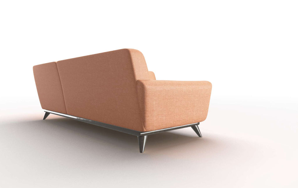 Barclay Sectional - Durham Tangerine