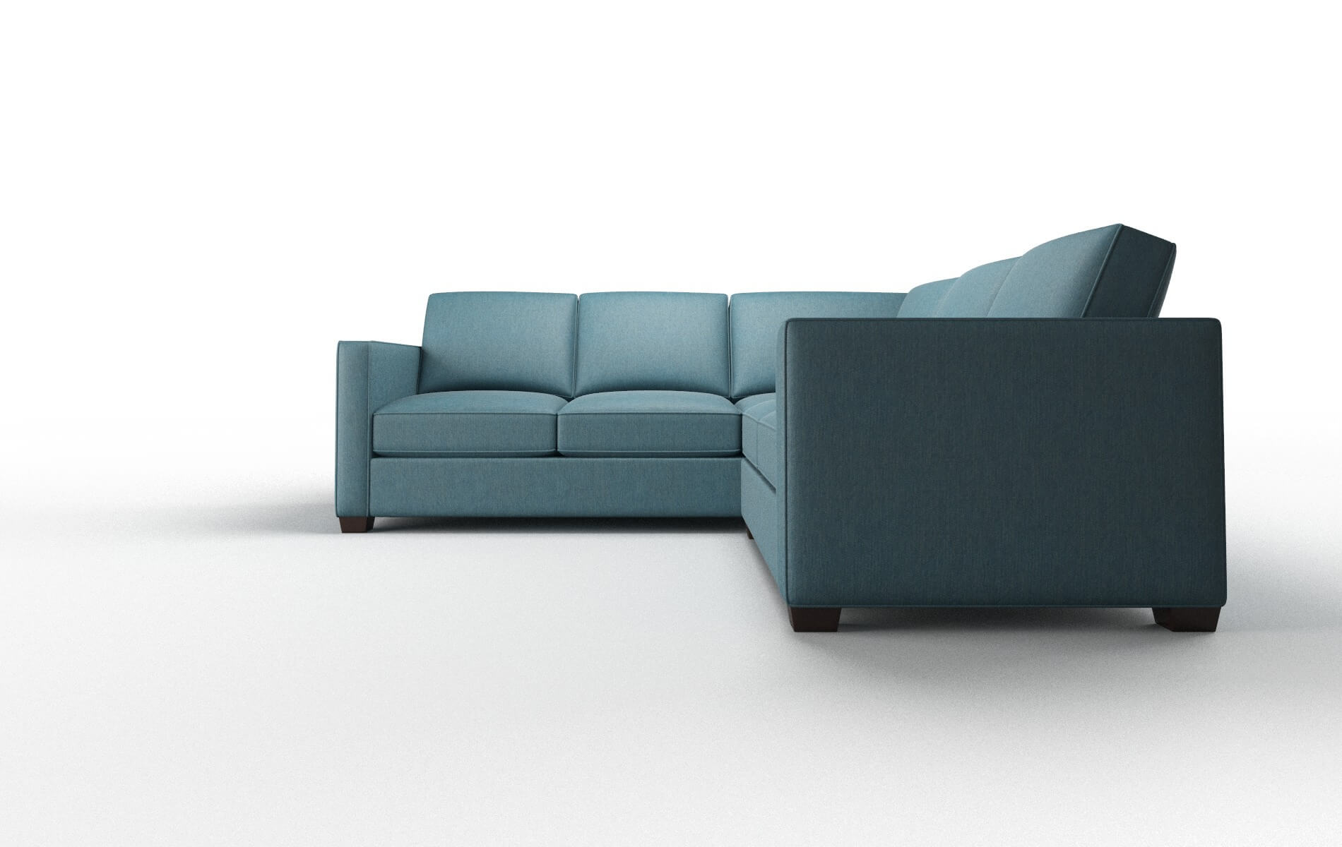 Caravan Sectional - Cosmo Teal