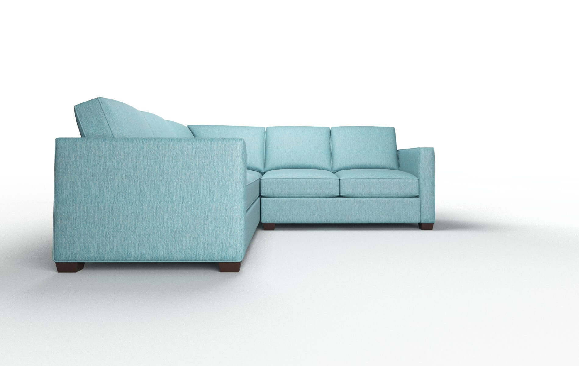 Caravan Sectional - Cosmo Turquoise