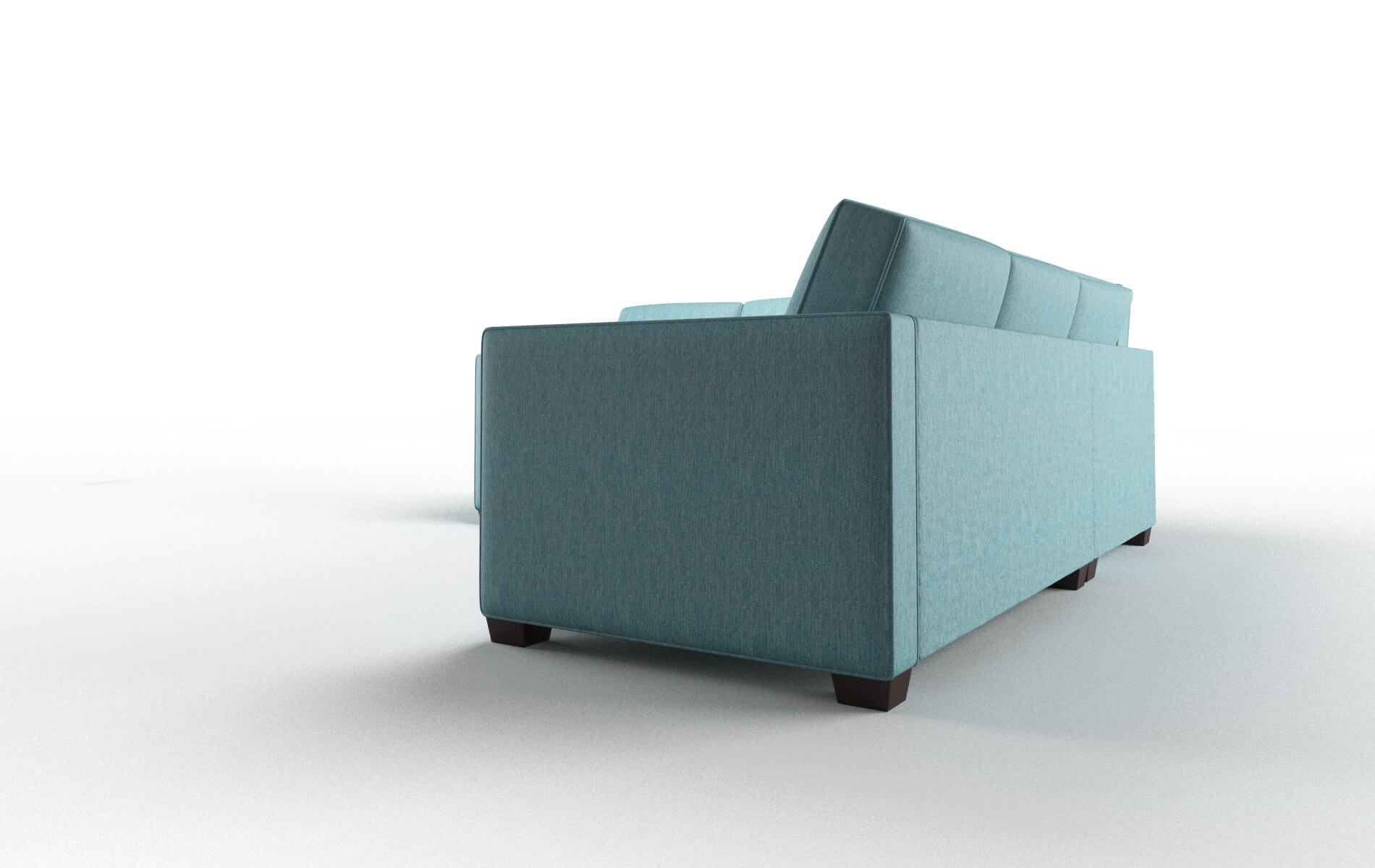 Caravan Sectional - Cosmo Turquoise