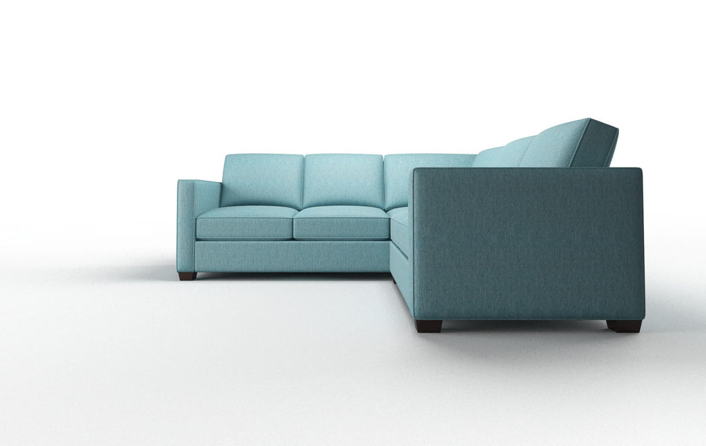 Caravan Sectional - Cosmo Turquoise