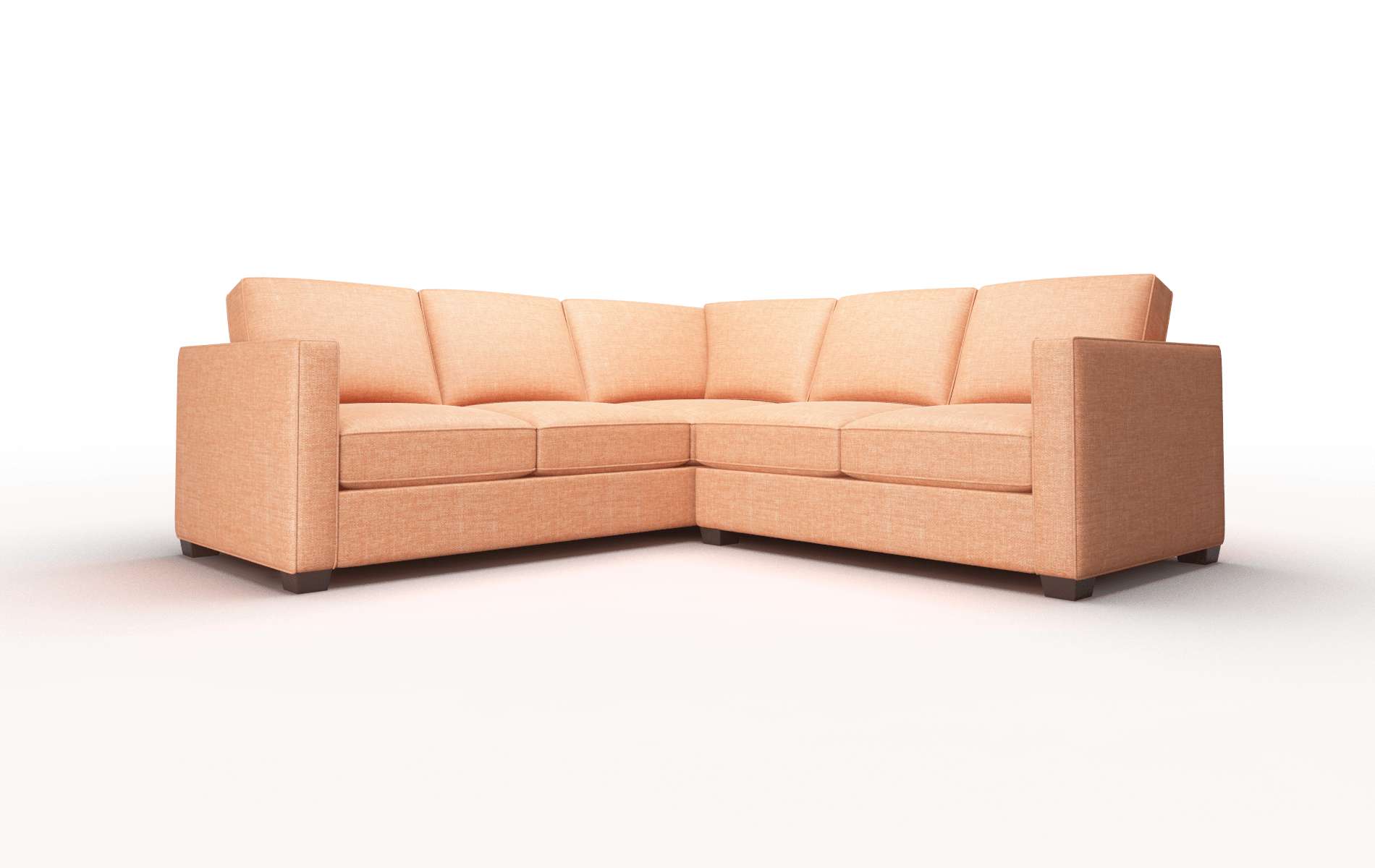 Caravan Sectional - Durham Tangerine