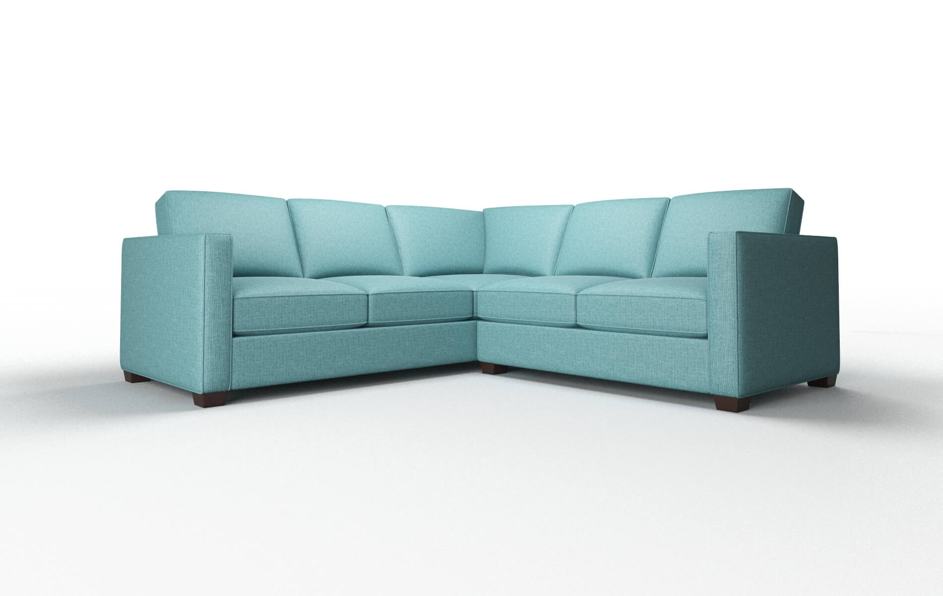 Caravan Sectional - Parker Turquoise