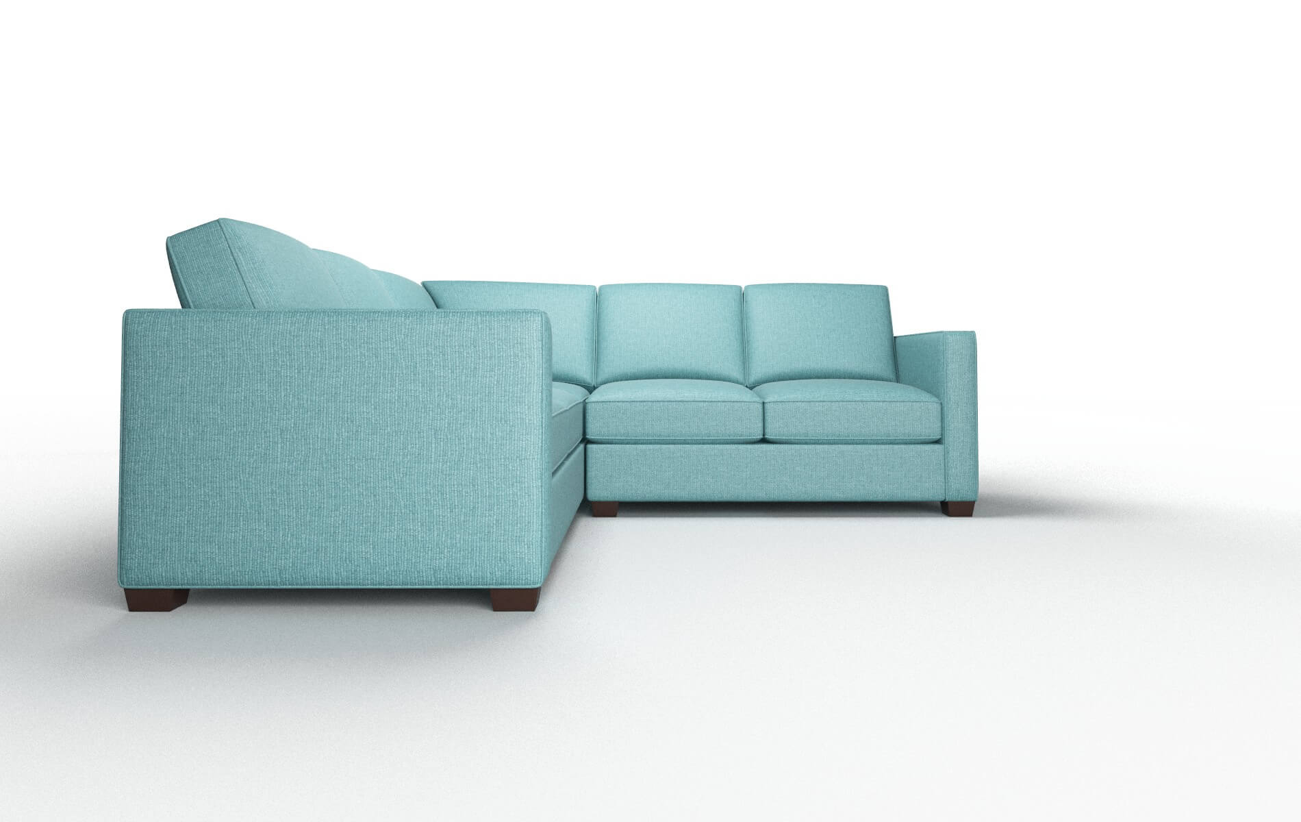 Caravan Sectional - Parker Turquoise