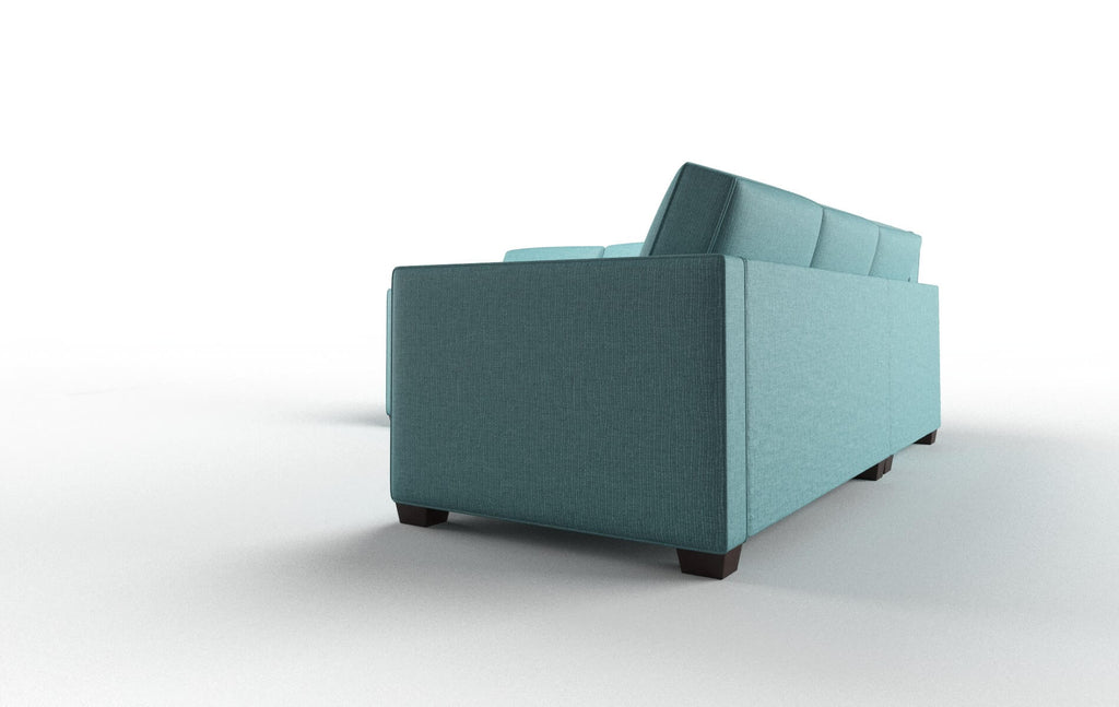 Caravan Sectional - Parker Turquoise