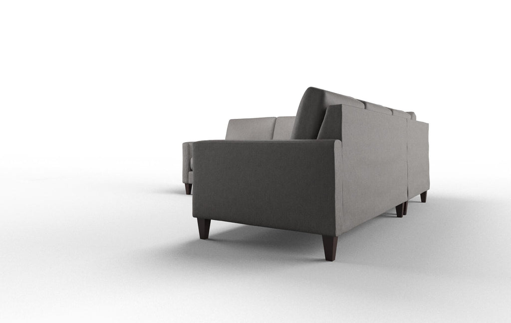 Christian Sectional - Cosmo Charcoal