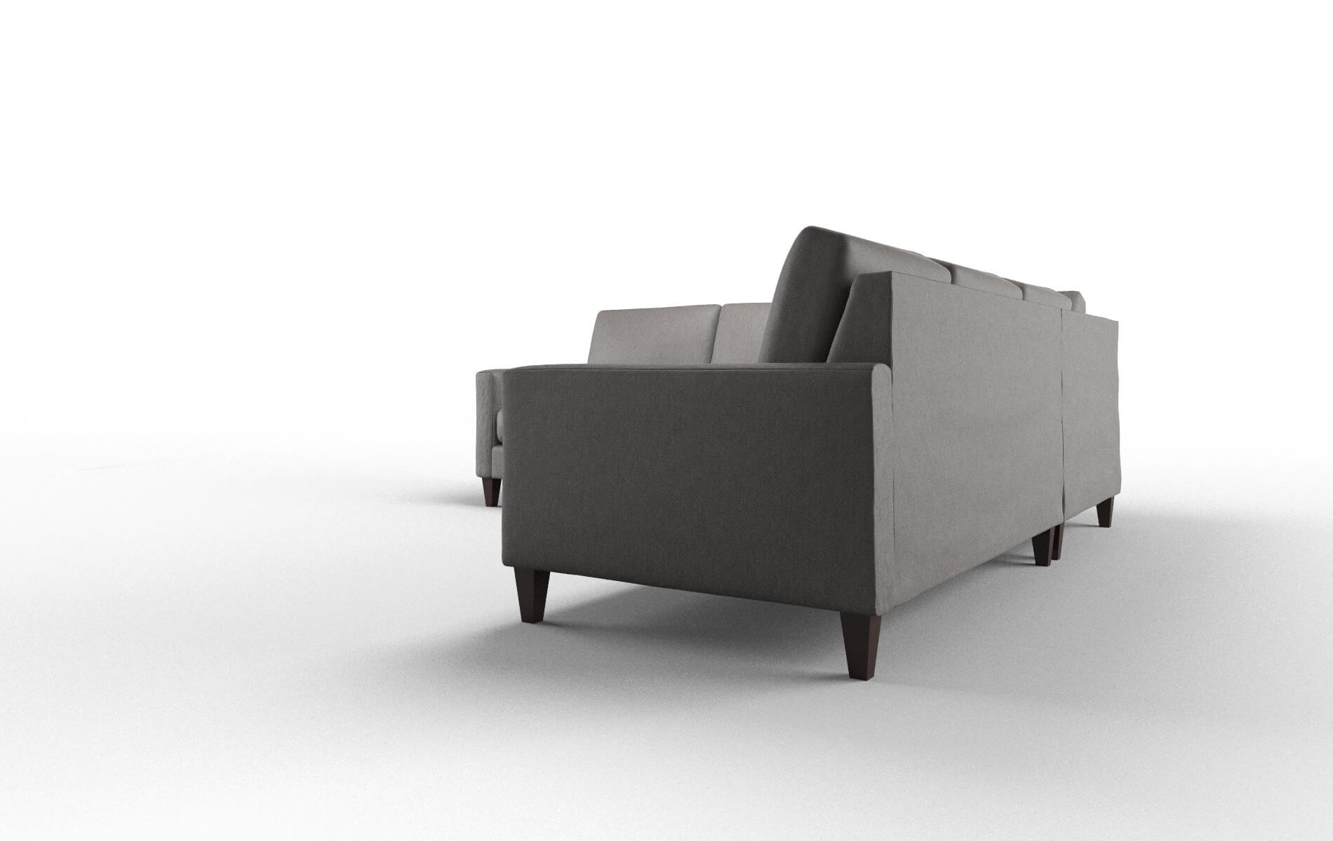 Christian Sectional - Cosmo Charcoal
