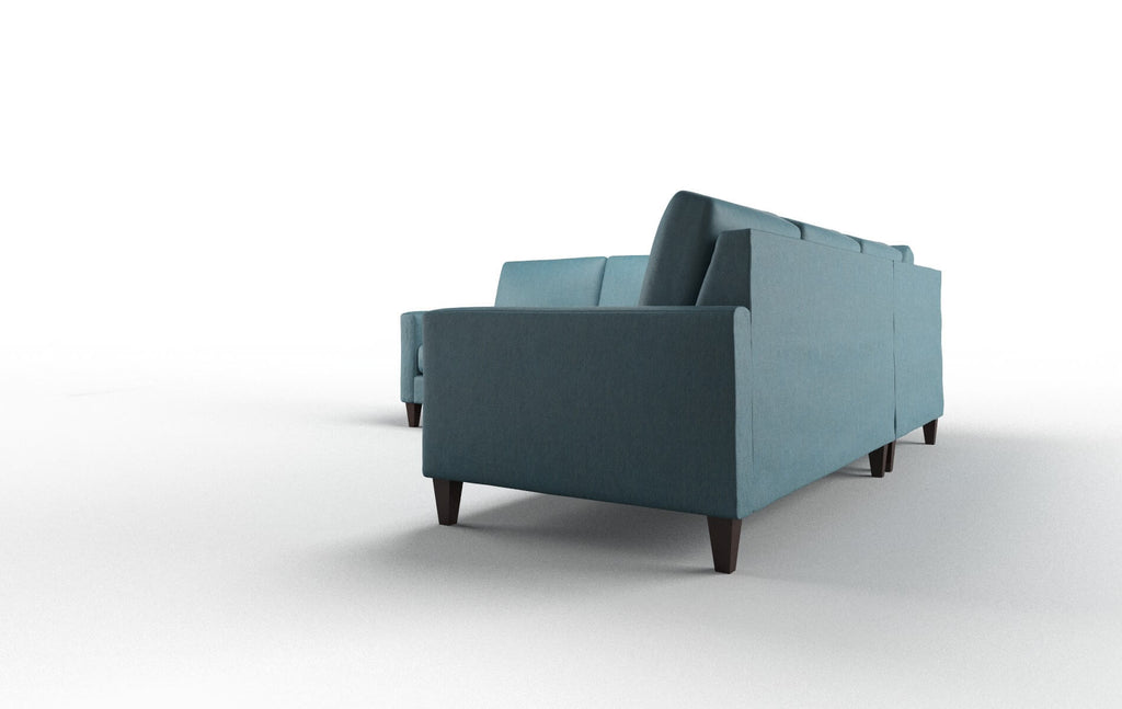 Christian Sectional - Cosmo Teal
