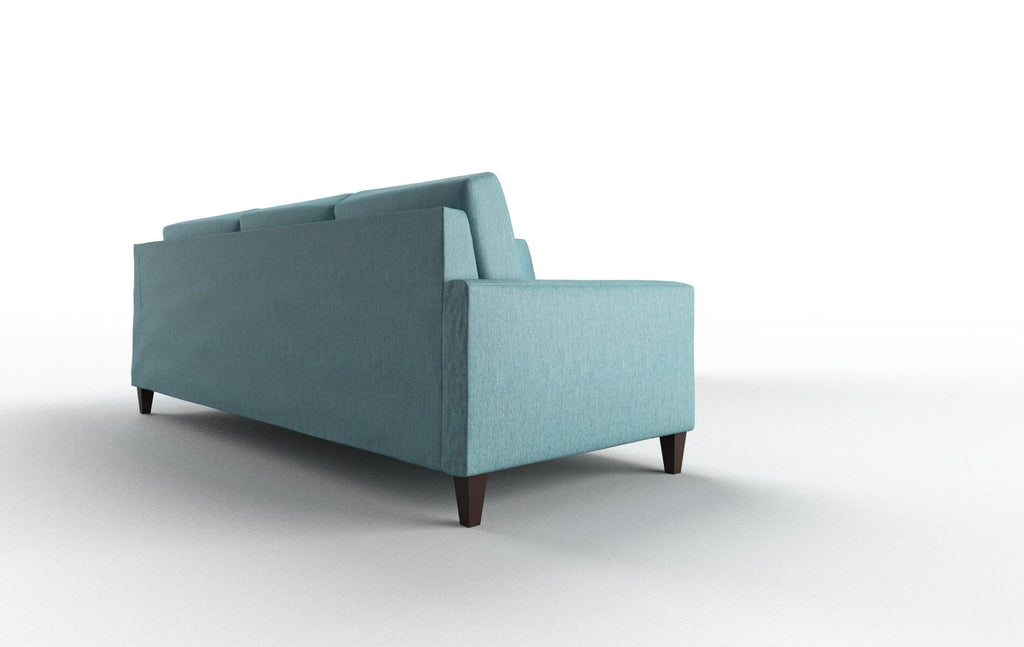 Christian Sectional - Cosmo Turquoise