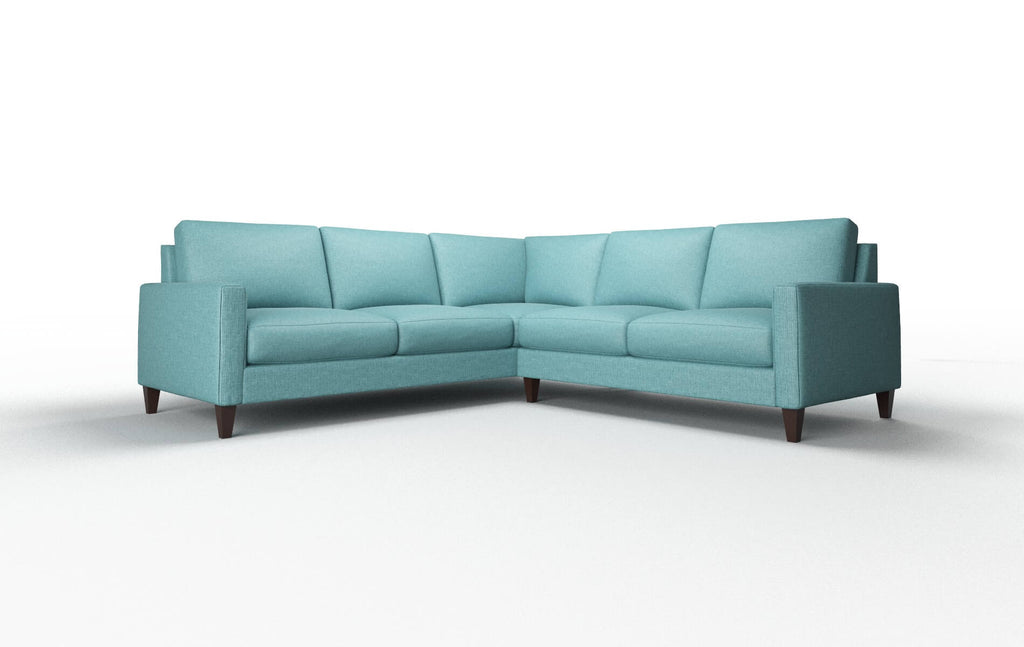 Christian Sectional - Parker Turquoise