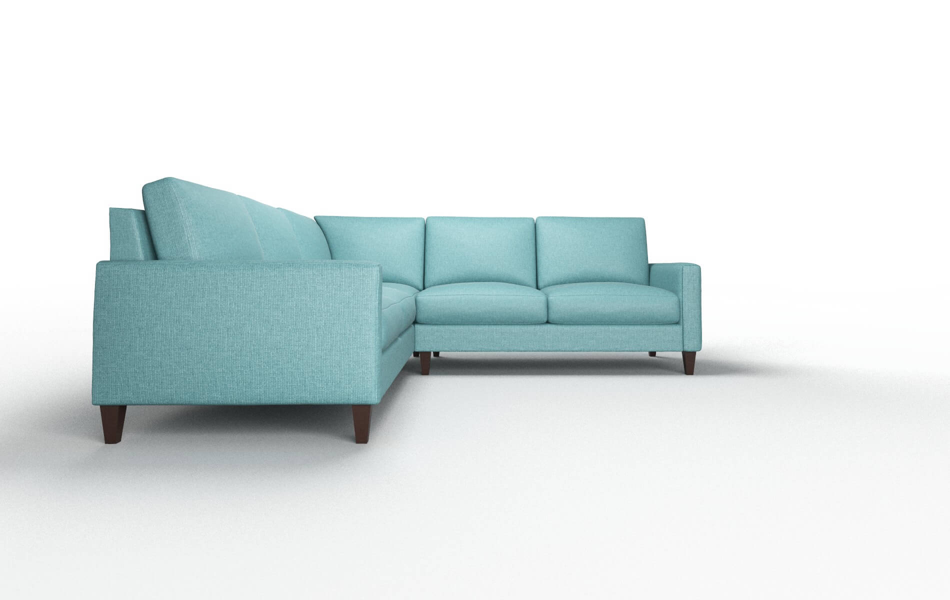 Christian Sectional - Parker Turquoise