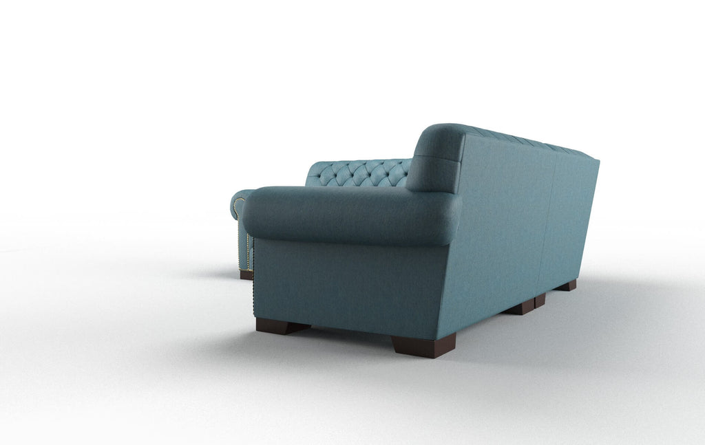 Chelsea Sectional - Cosmo Teal