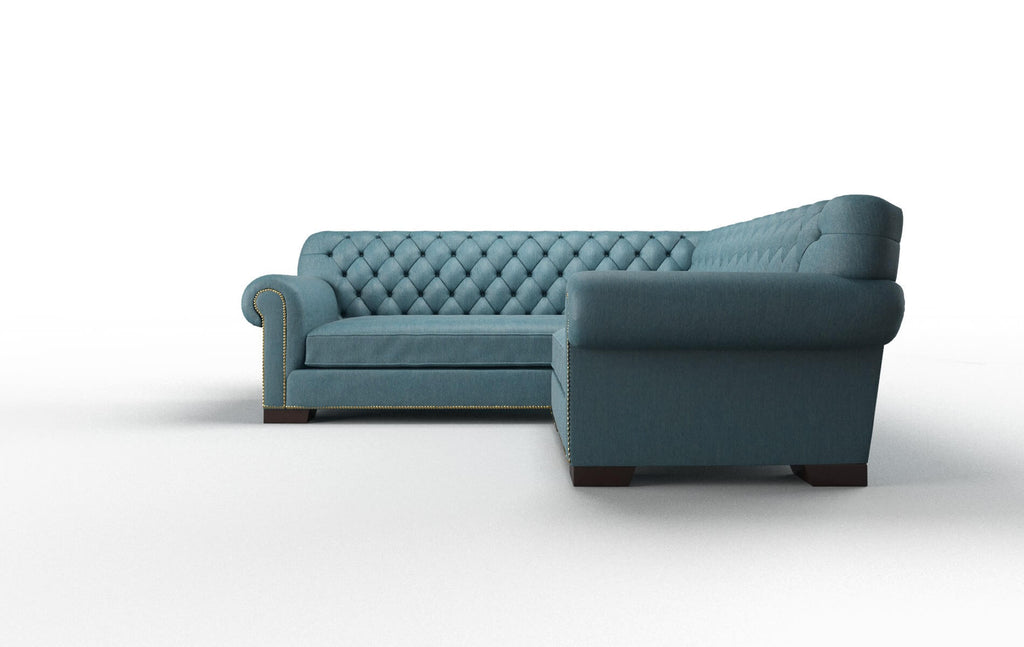 Chelsea Sectional - Cosmo Teal