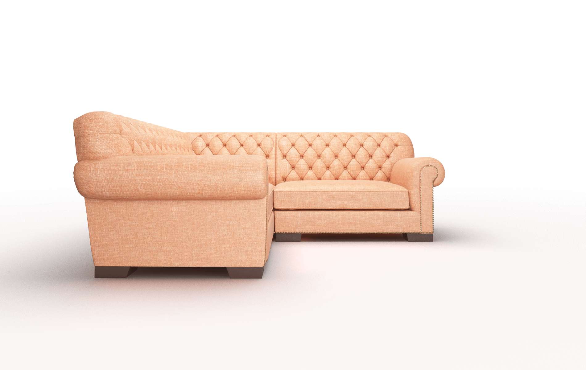 Chelsea Sectional - Hepburn Appricot