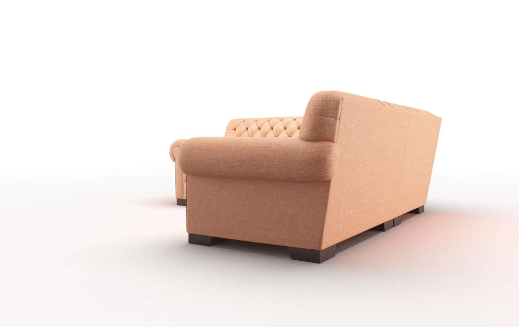 Chelsea Sectional - Hepburn Appricot