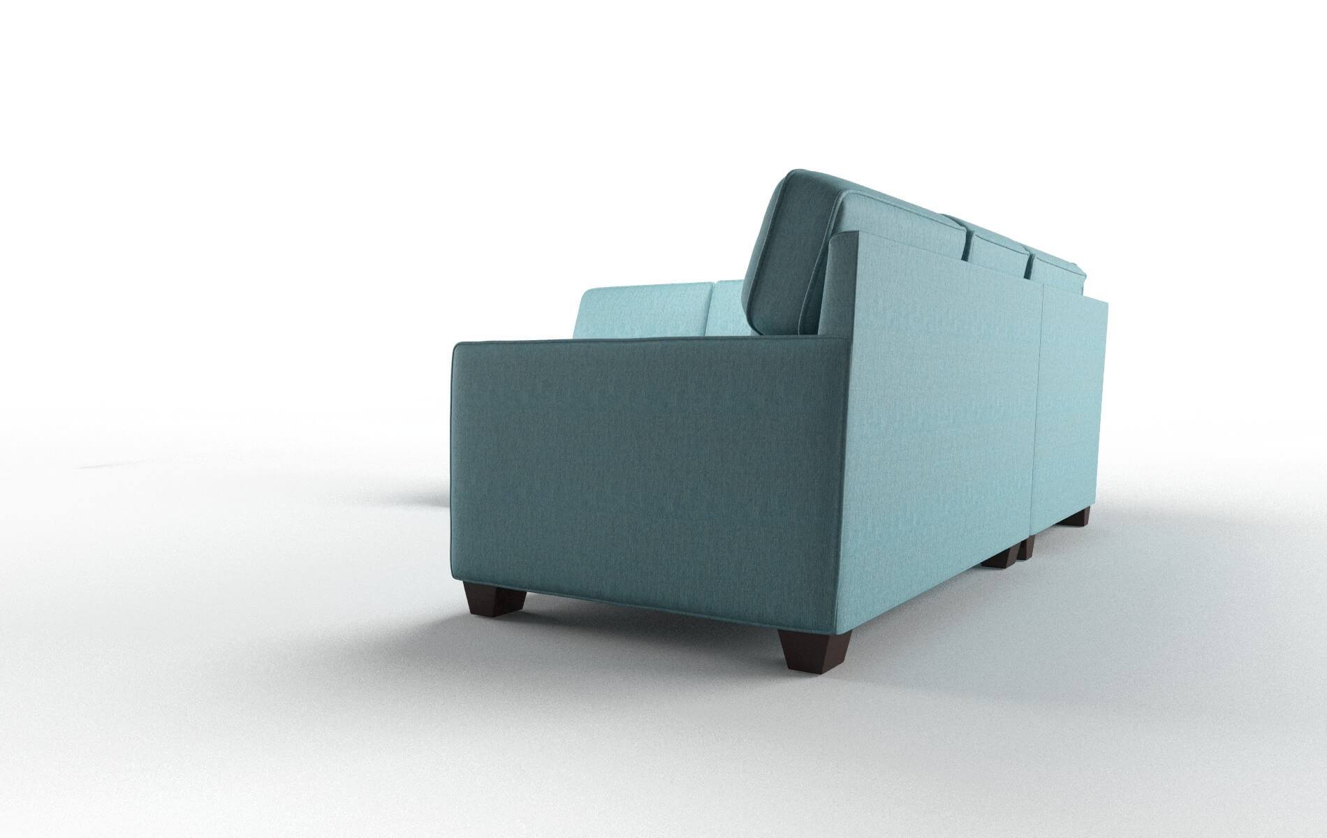 Clifford Sectional - Cosmo Turquoise