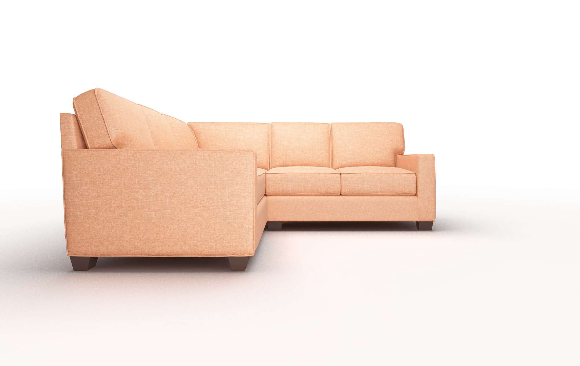 Clifford Sectional - Durham Tangerine