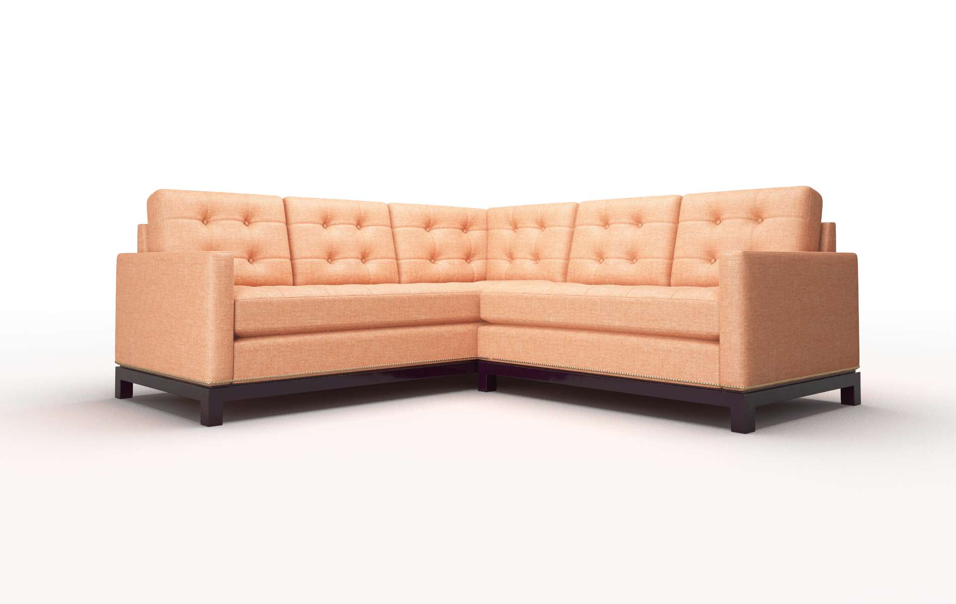 Dexter Sectional - Durham Tangerine
