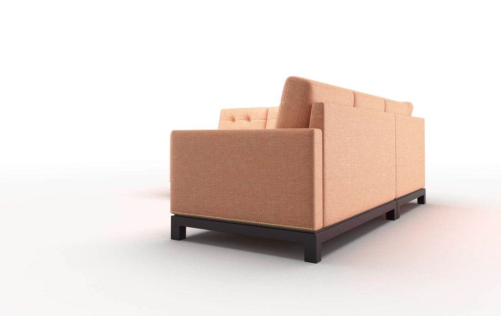 Dexter Sectional - Hepburn Appricot