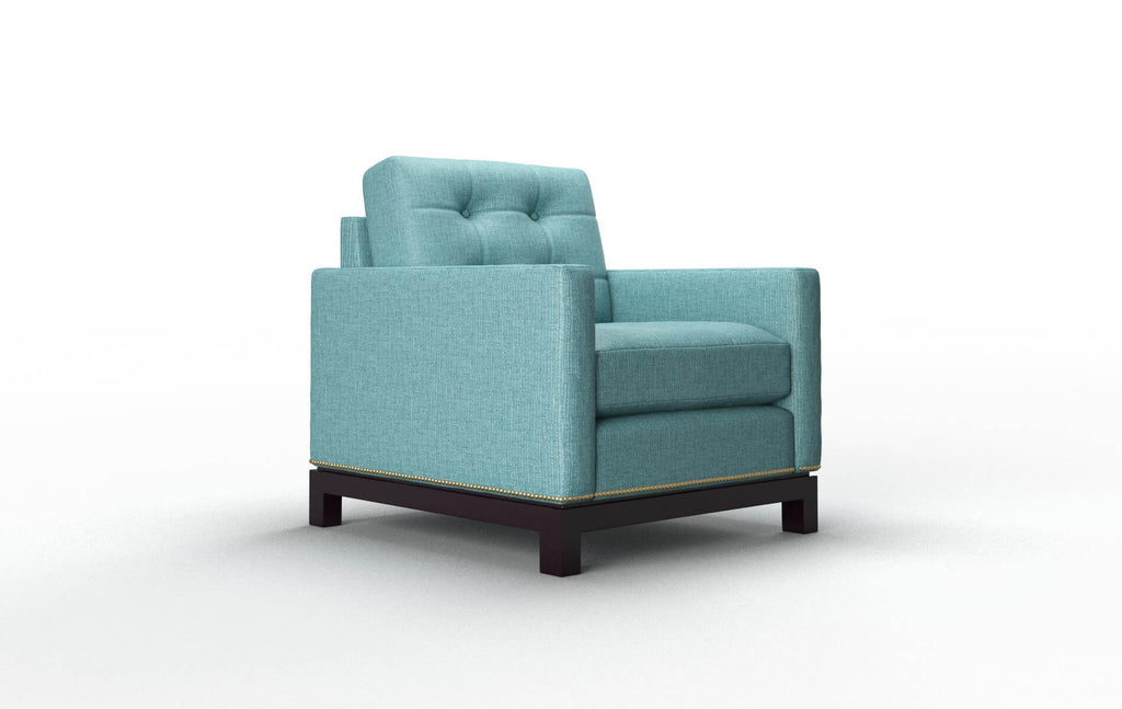 Dexter Chair - Parker Turquoise