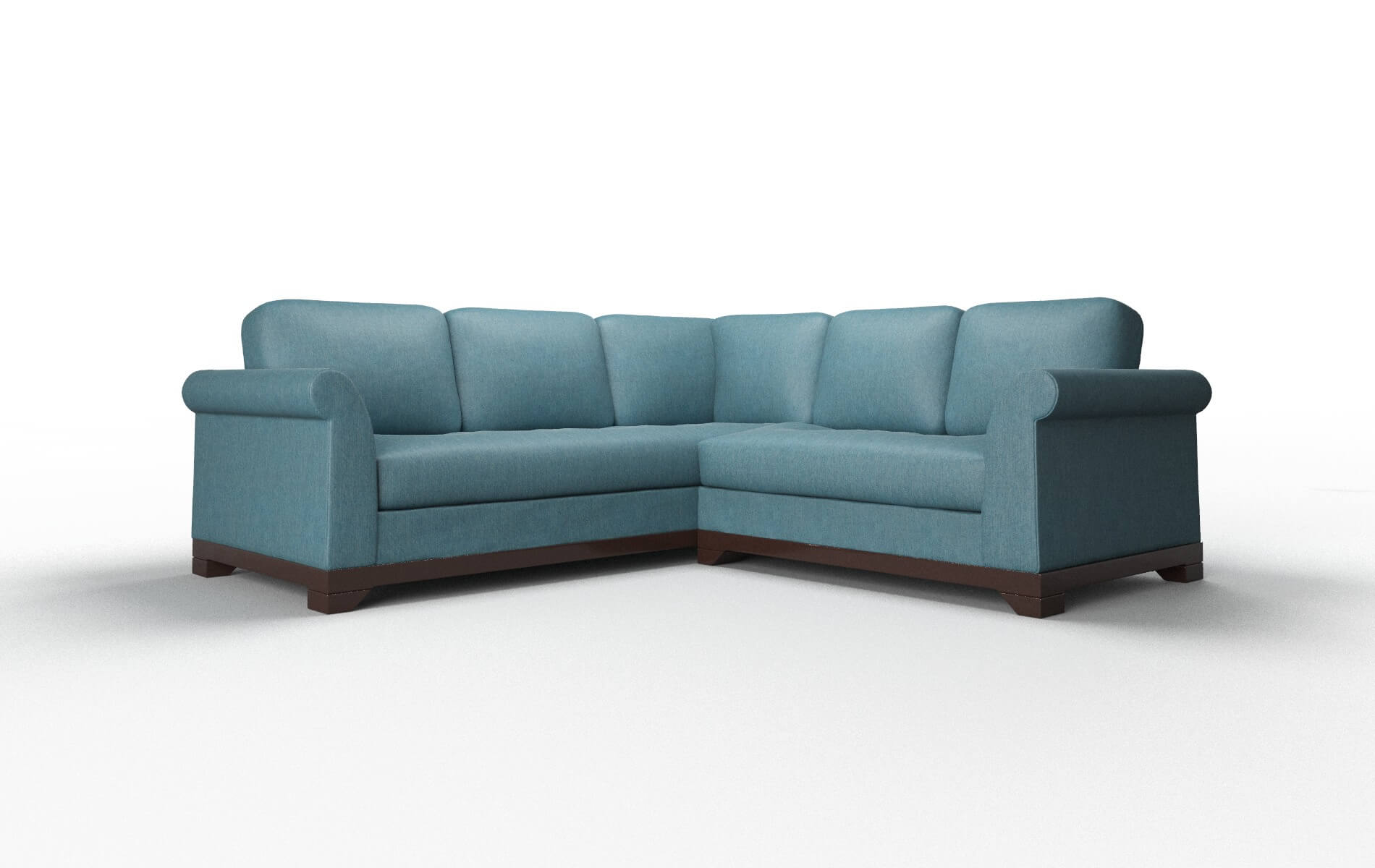 Dillon Sectional - Cosmo Teal