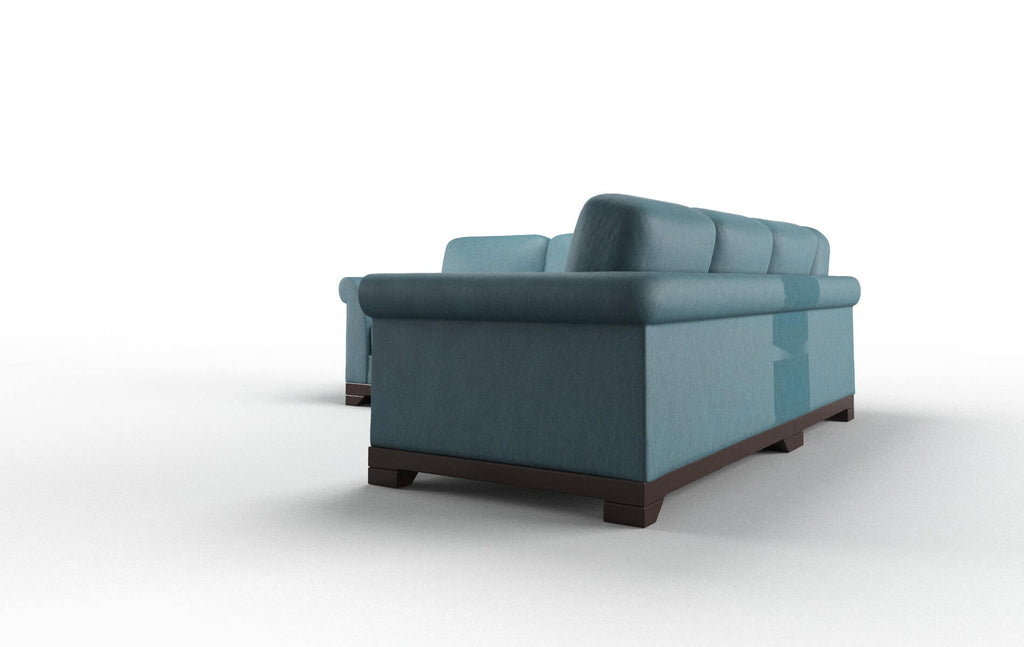 Dillon Sectional - Cosmo Teal