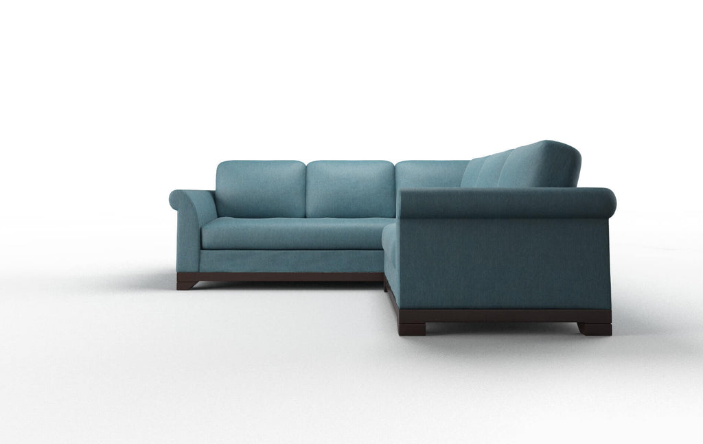 Dillon Sectional - Cosmo Teal