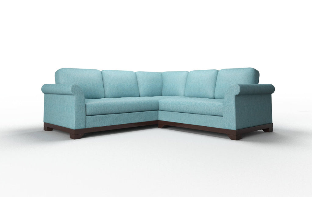 Dillon Sectional - Cosmo Turquoise