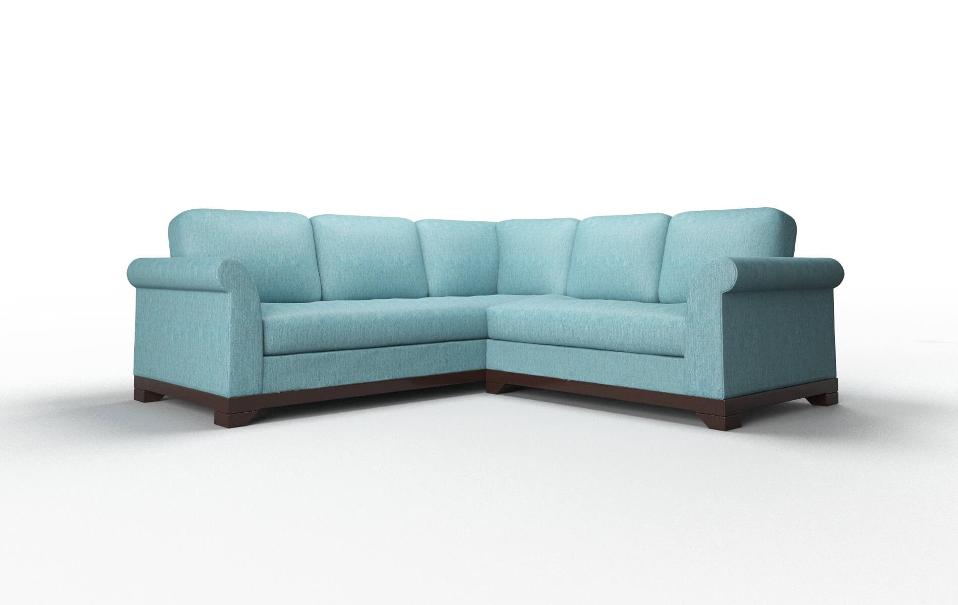 Dillon Sectional - Cosmo Turquoise