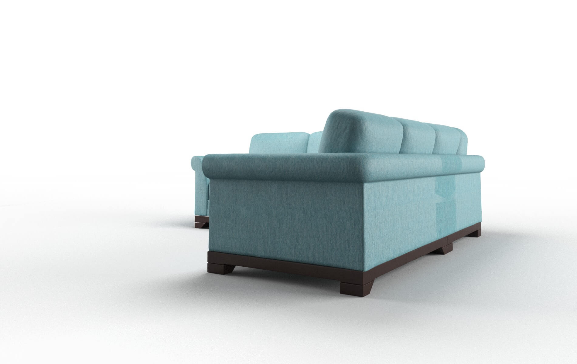 Dillon Sectional - Cosmo Turquoise