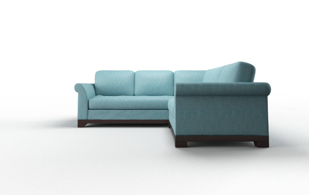 Dillon Sectional - Cosmo Turquoise