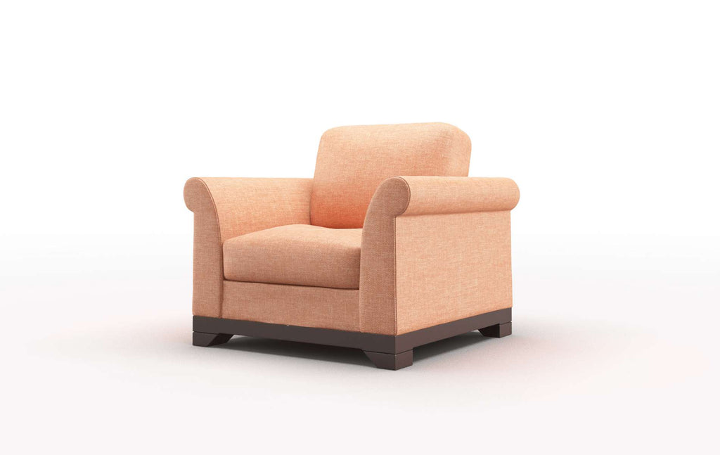 Dillon Chair - Durham Tangerine