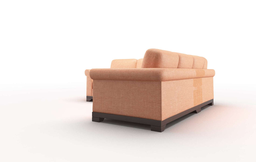 Dillon Sectional - Durham Tangerine