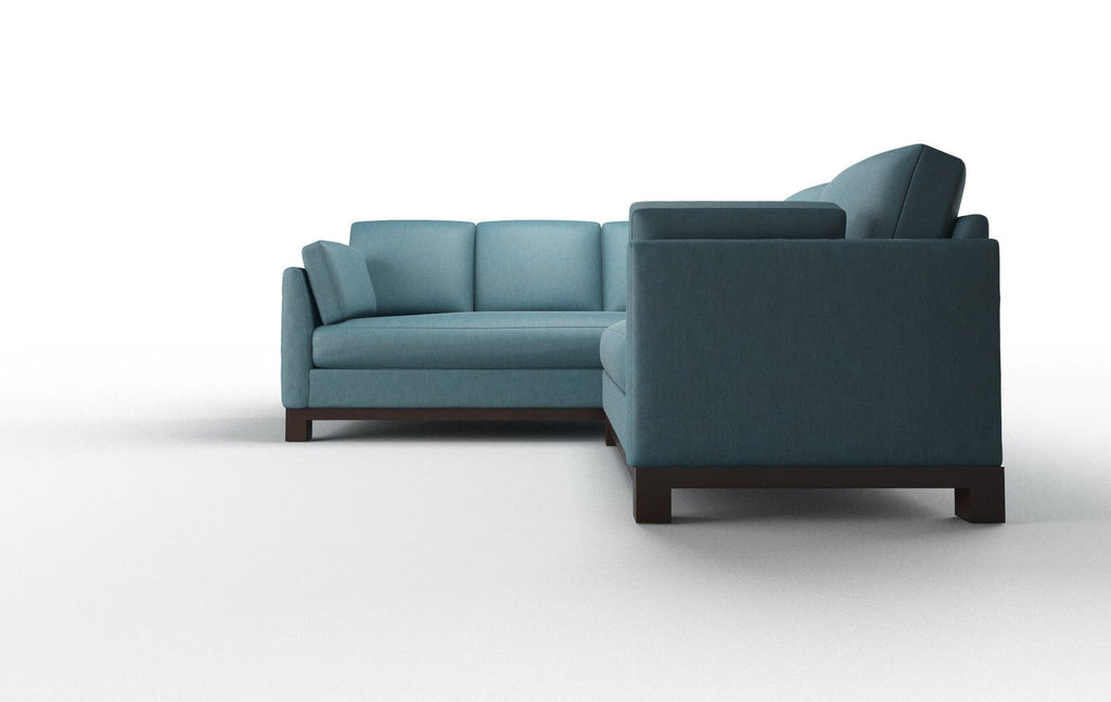 Dawson Sectional - Cosmo Teal