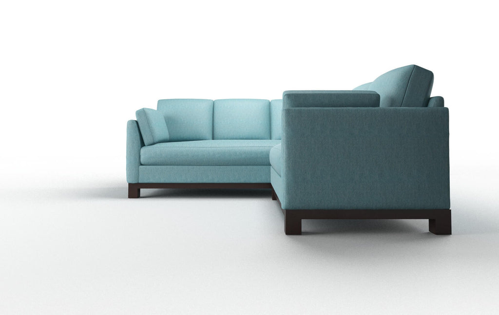 Dawson Sectional - Cosmo Turquoise