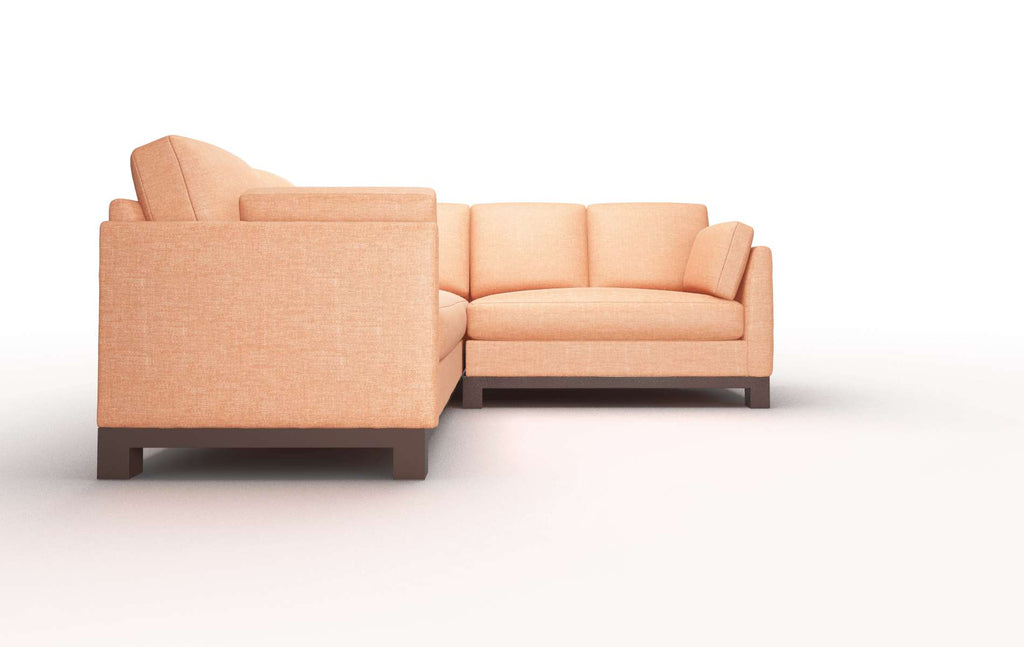Dawson Sectional - Durham Tangerine