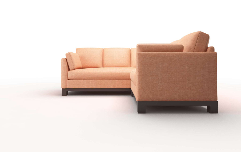 Dawson Sectional - Durham Tangerine