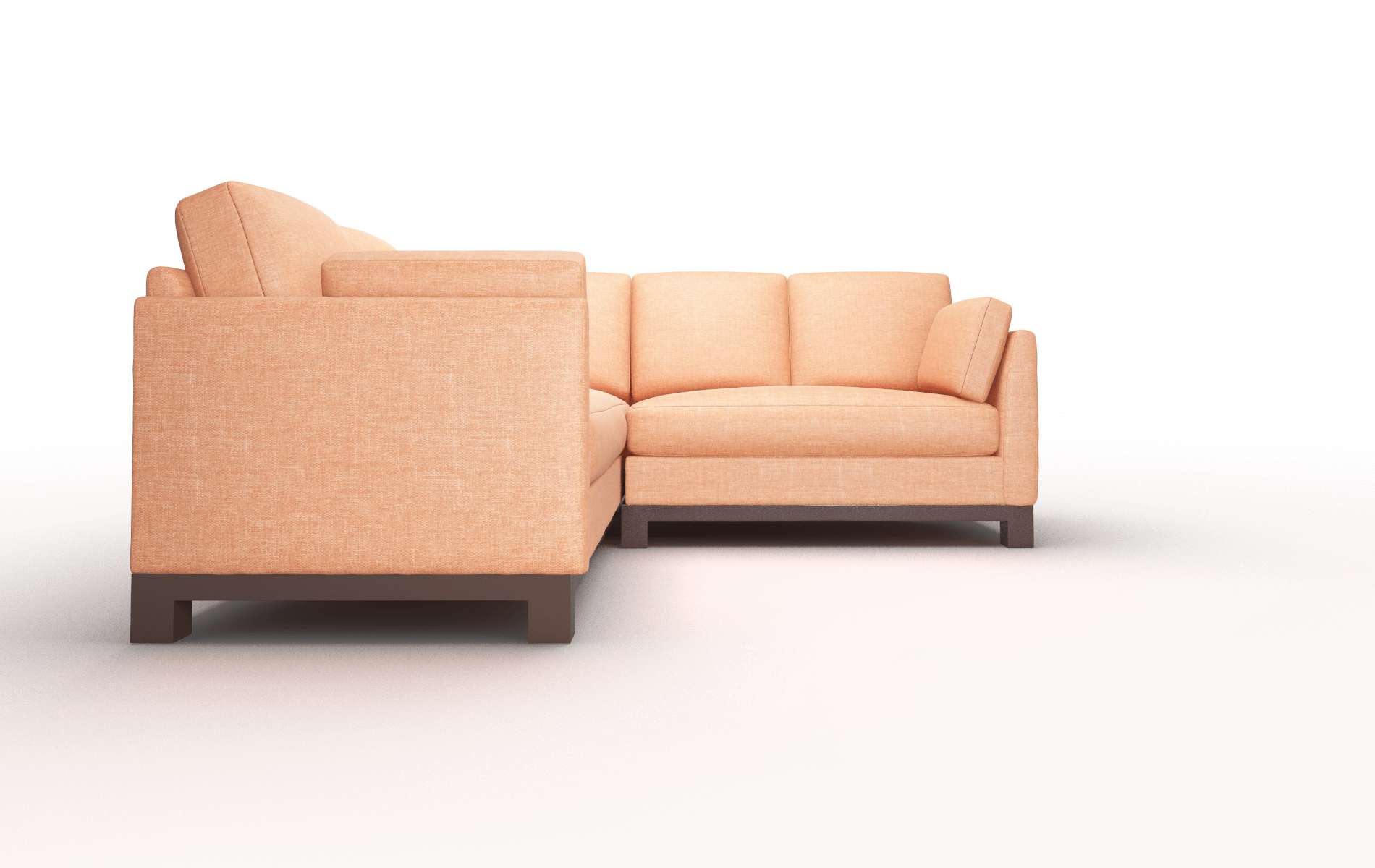 Dawson Sectional - Hepburn Appricot