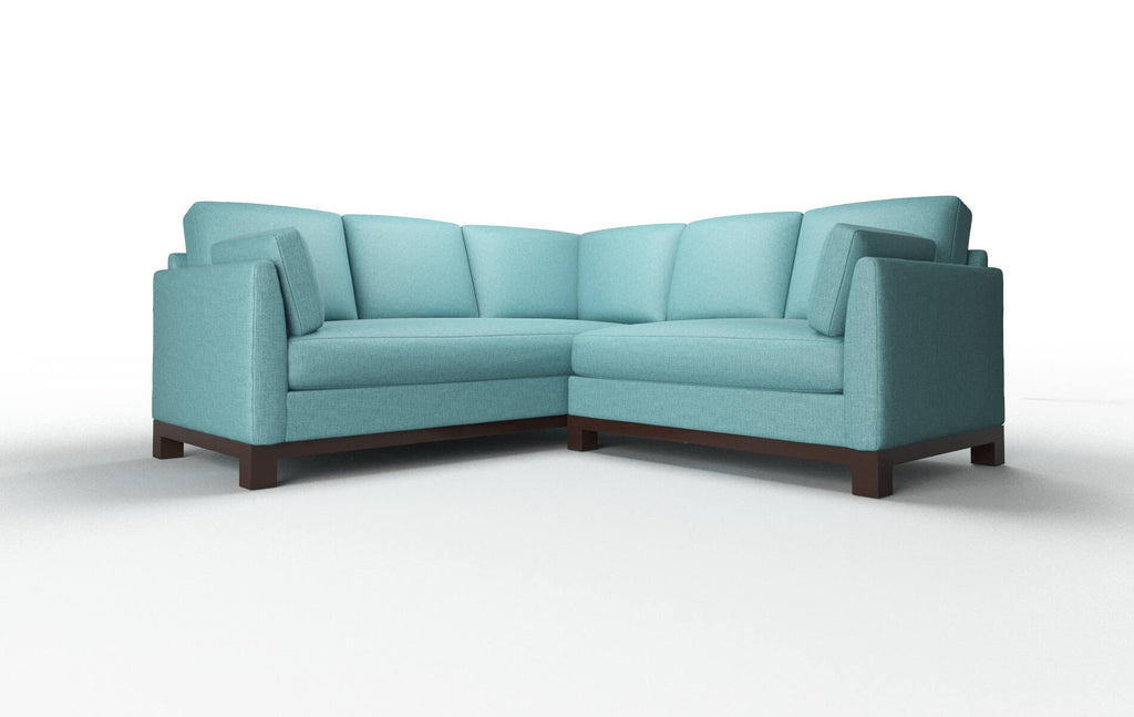 Dawson Sectional - Parker Turquoise