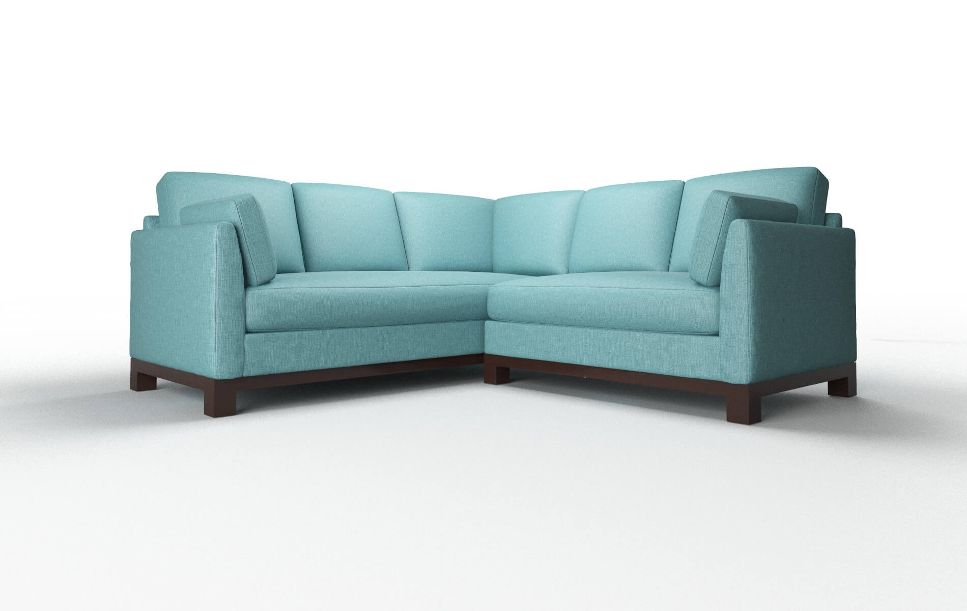 Dawson Sectional - Parker Turquoise