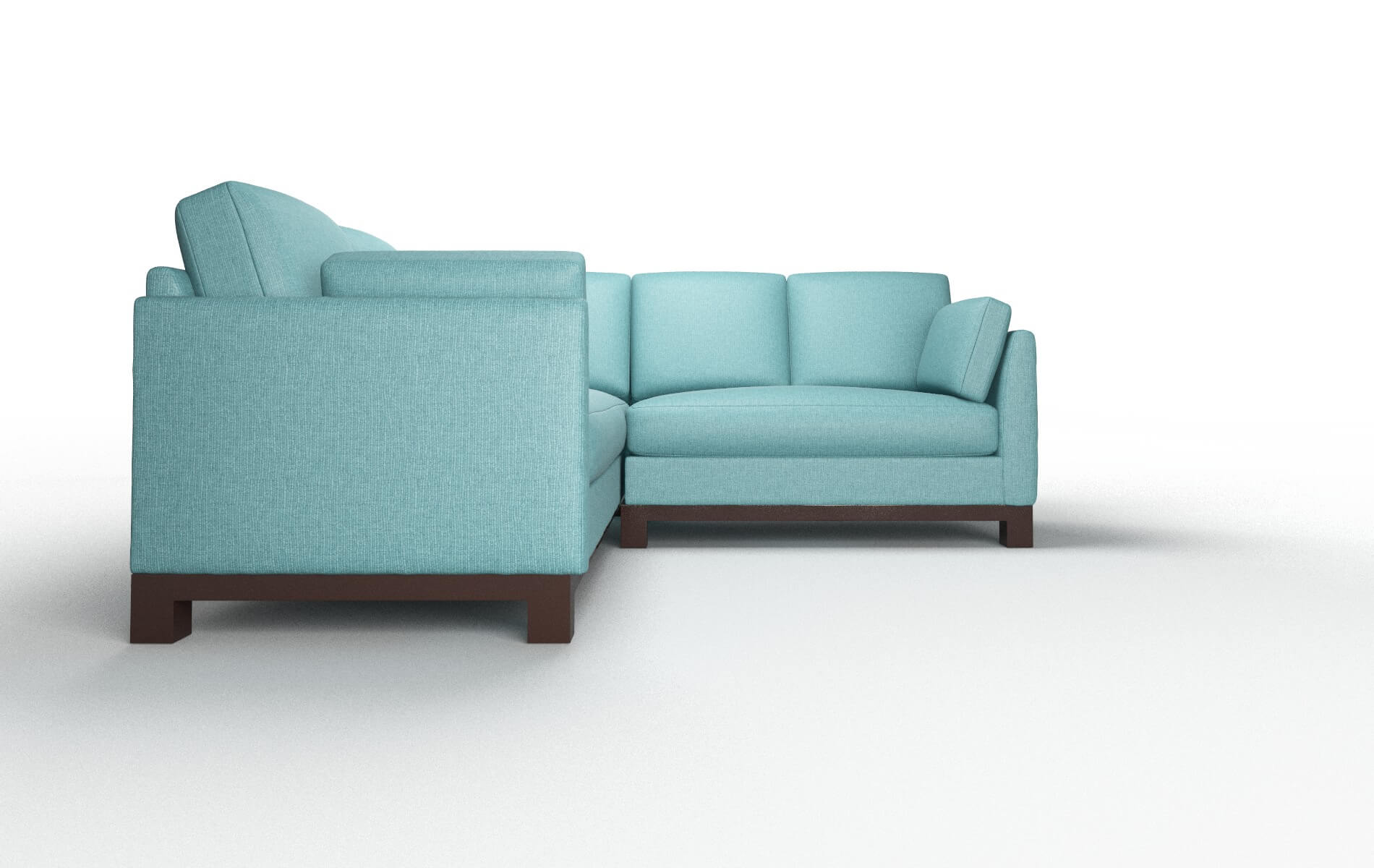 Dawson Sectional - Parker Turquoise