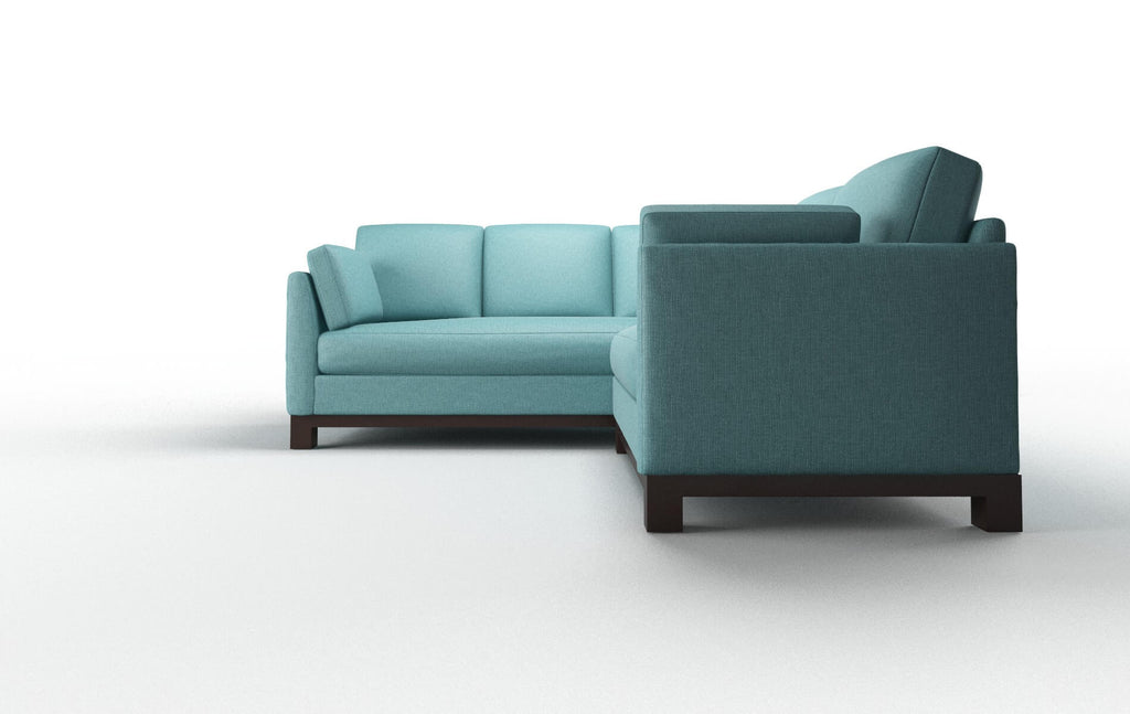 Dawson Sectional - Parker Turquoise