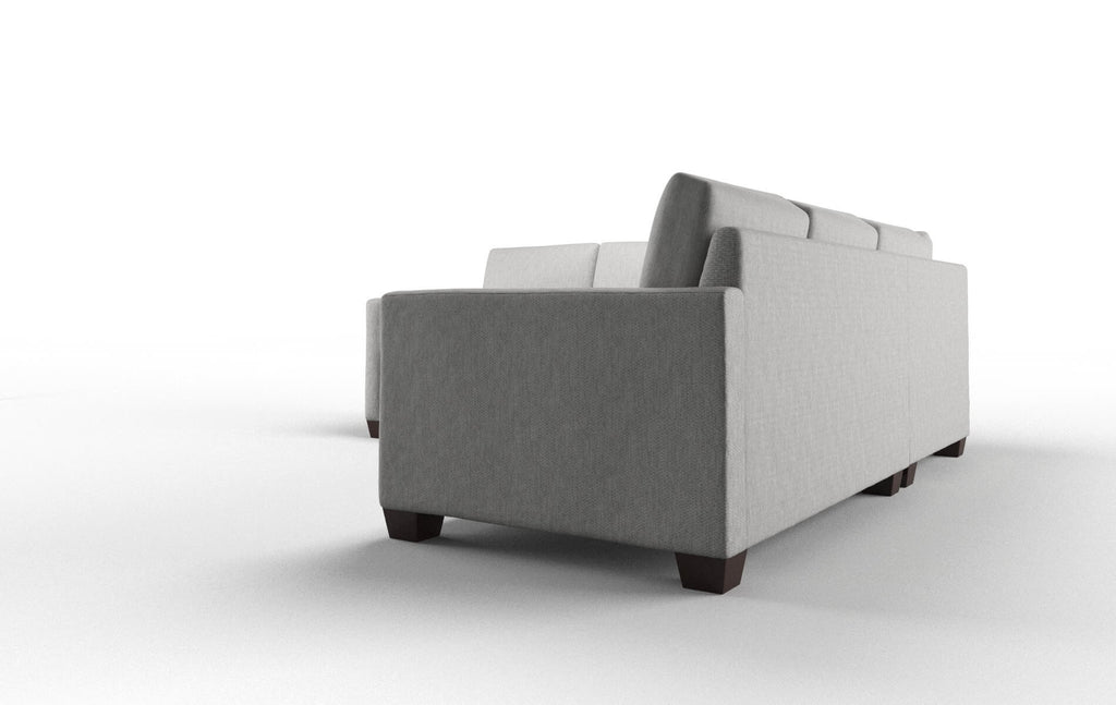 Damon Sectional - Cosmo Steel