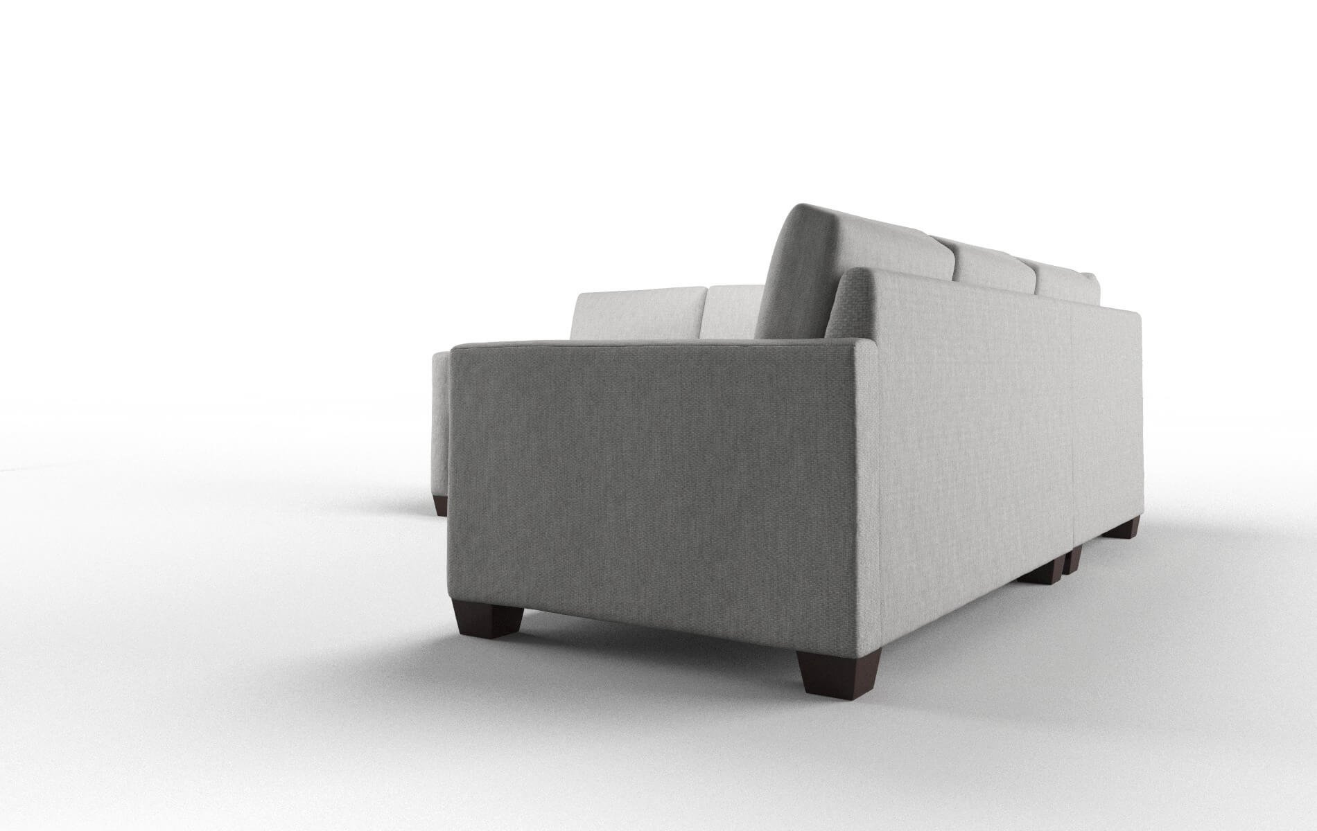 Damon Sectional - Cosmo Steel